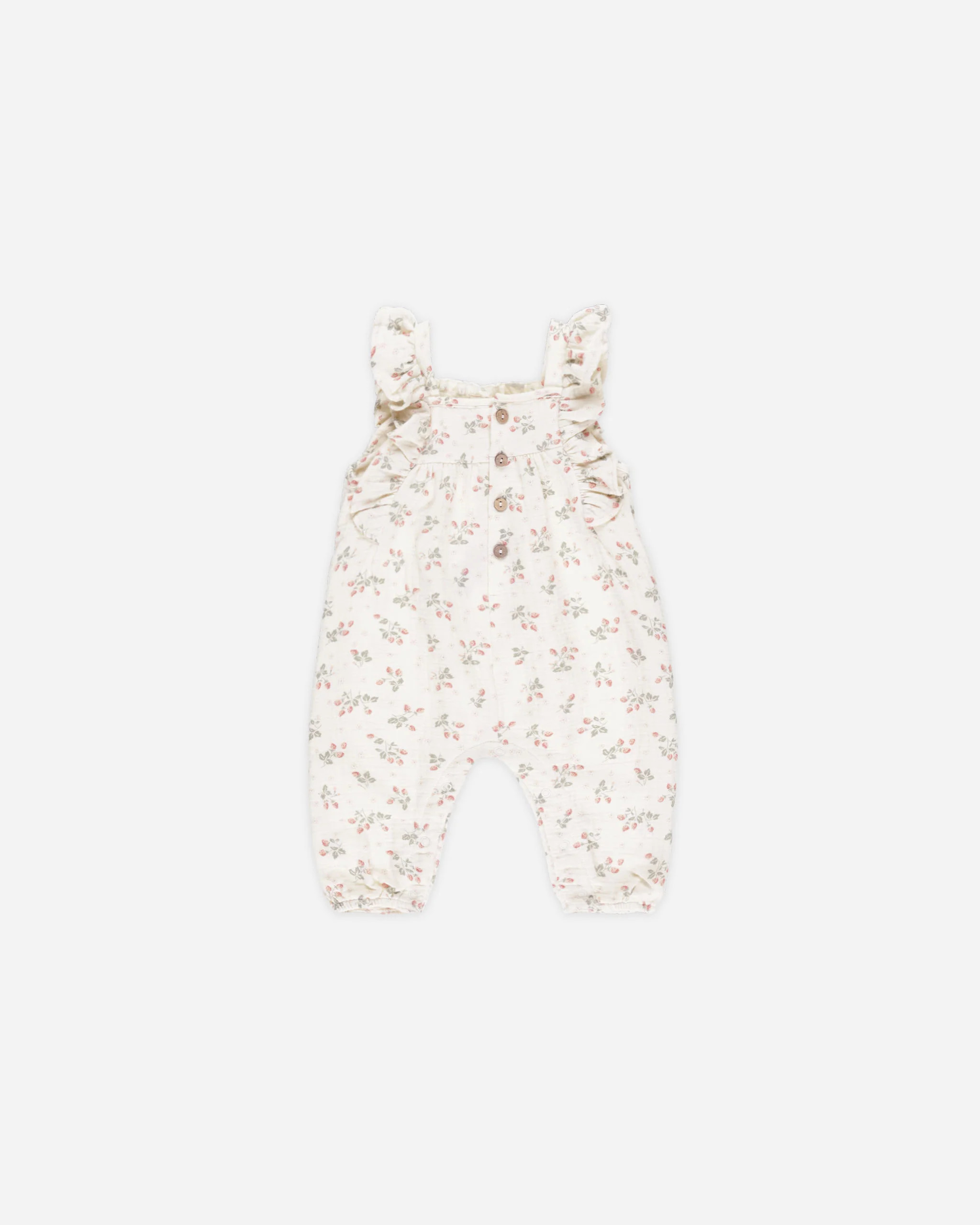 Nova Romper || Strawberries | Rylee + Cru