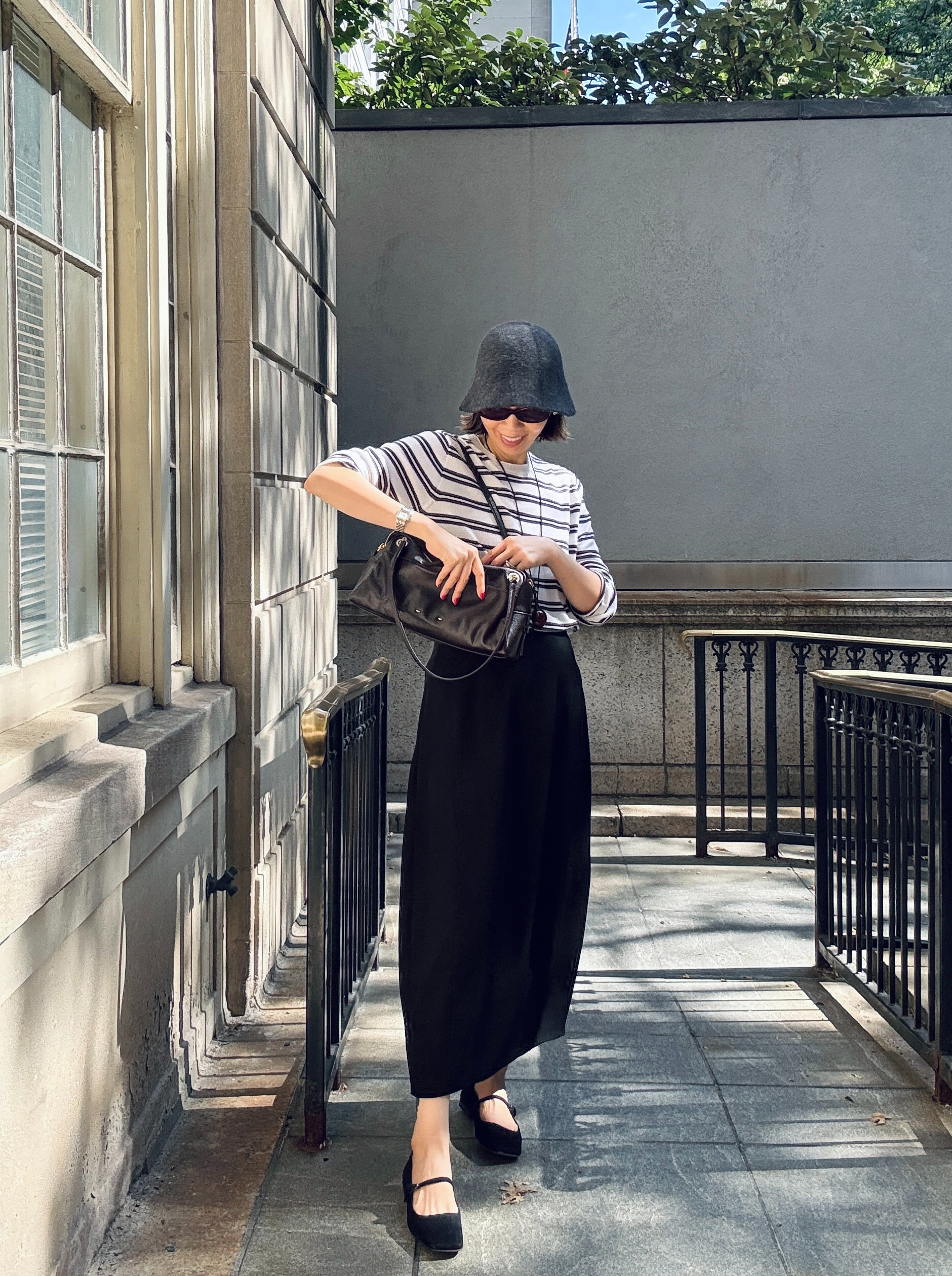 Top size L｜skirt size M

#LTKootd #LTKOver40 #LTKMidsize