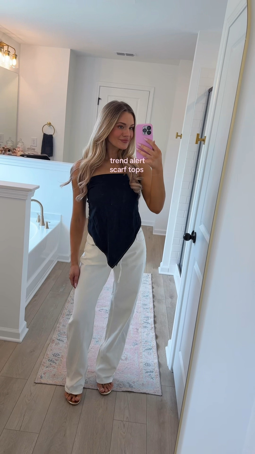 biiiig fan of this scarf top trend for summer <3

#LTKootd #LTKSeasonal #LTKSaleAlert