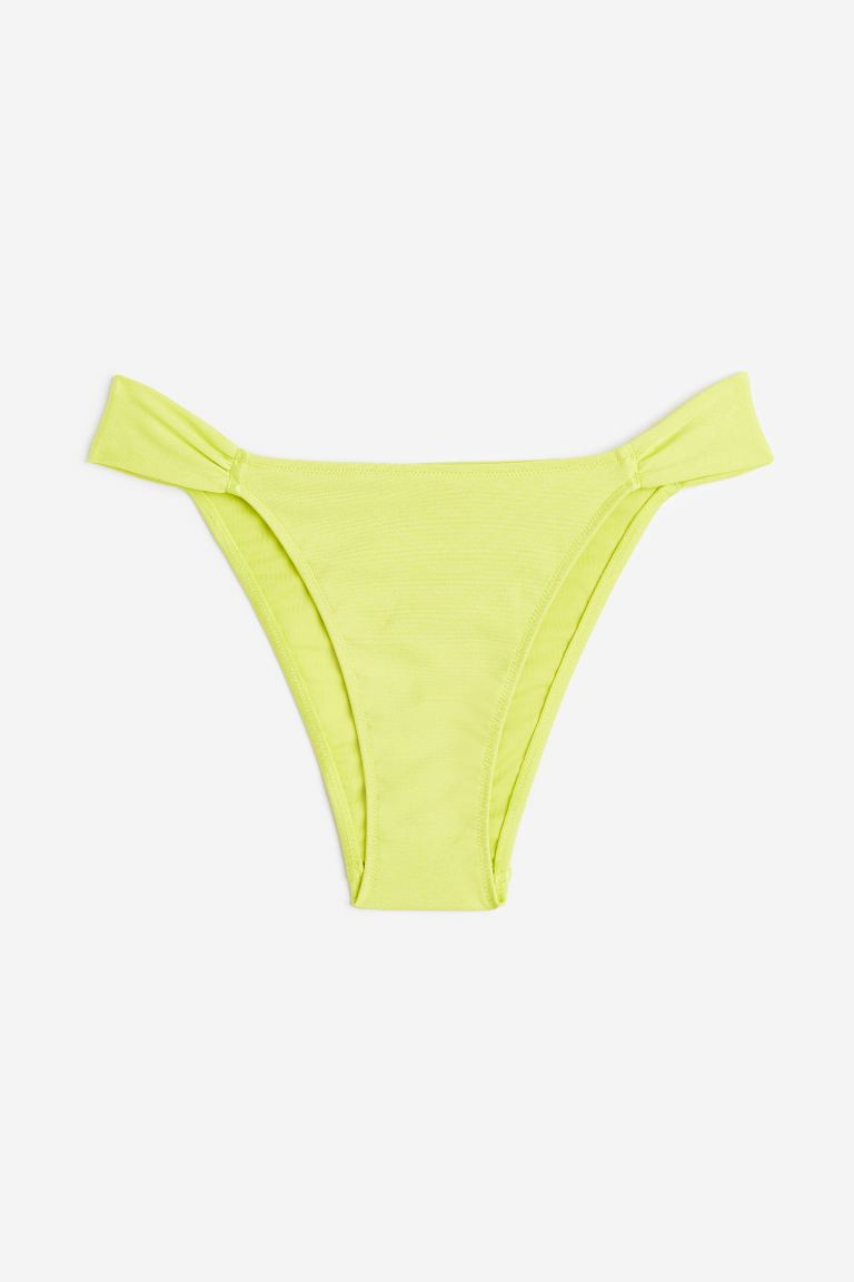 Bikini Bottoms - Regular waist - Yellow - Ladies | H&M US | H&M (US + CA)