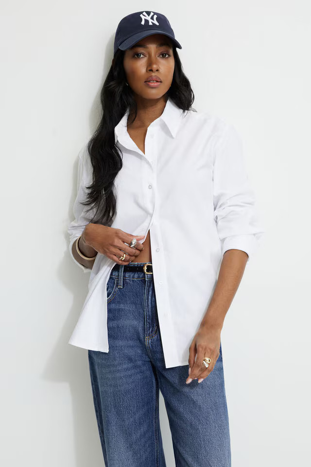 Sutton Oxford Shirt | Dynamite Clothing