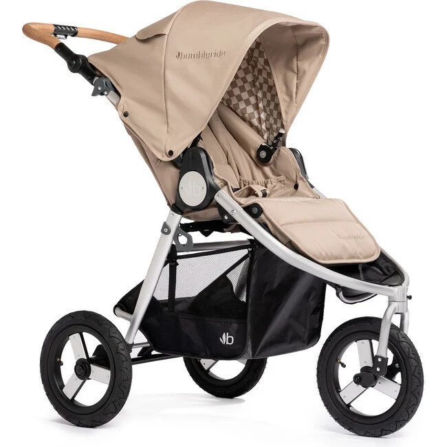 Single Strollers | Indie Sand All Terrain Stroller Beige, | Bumbleride | Maisonette | Maisonette