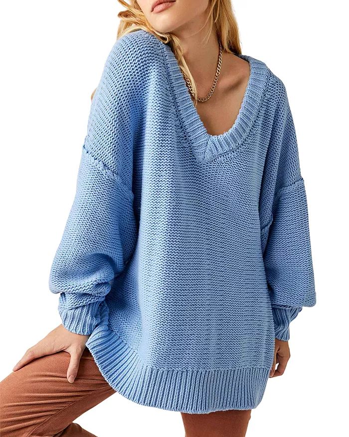 Alli V Neck Tunic Sweater | Bloomingdale's (US)