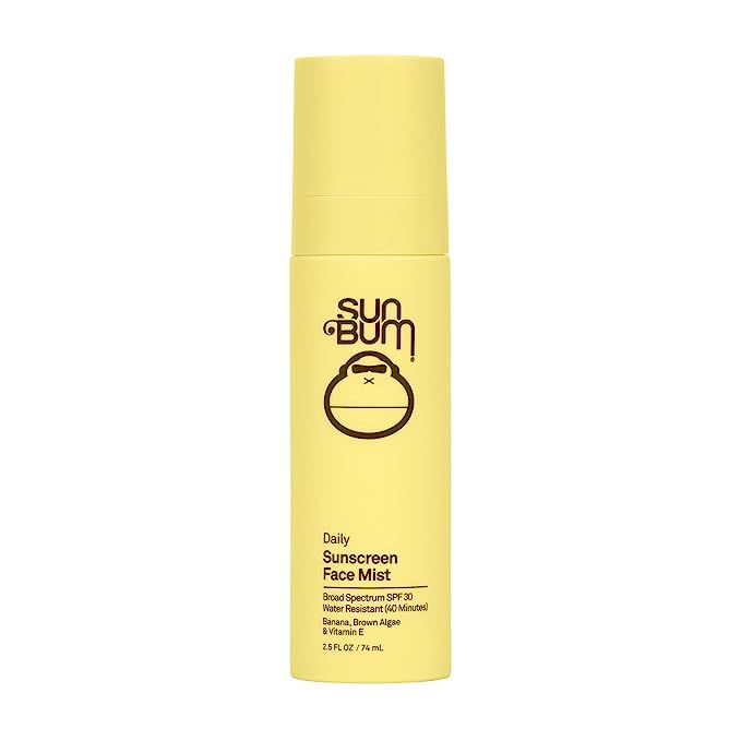 Sun Bum Skin Care SPF 30 Daily Sunscreen Face Mist | Vegan and Reef Friendly (Octinoxate & Oxyben... | Amazon (US)