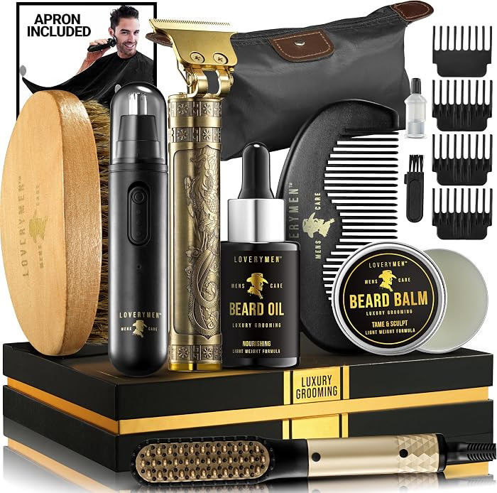 Grooming Beard Kit, Fathers Day Gift Ideas for Husband, Dad Gifts for Fathers Day, Beard Trimmer,... | Amazon (US)
