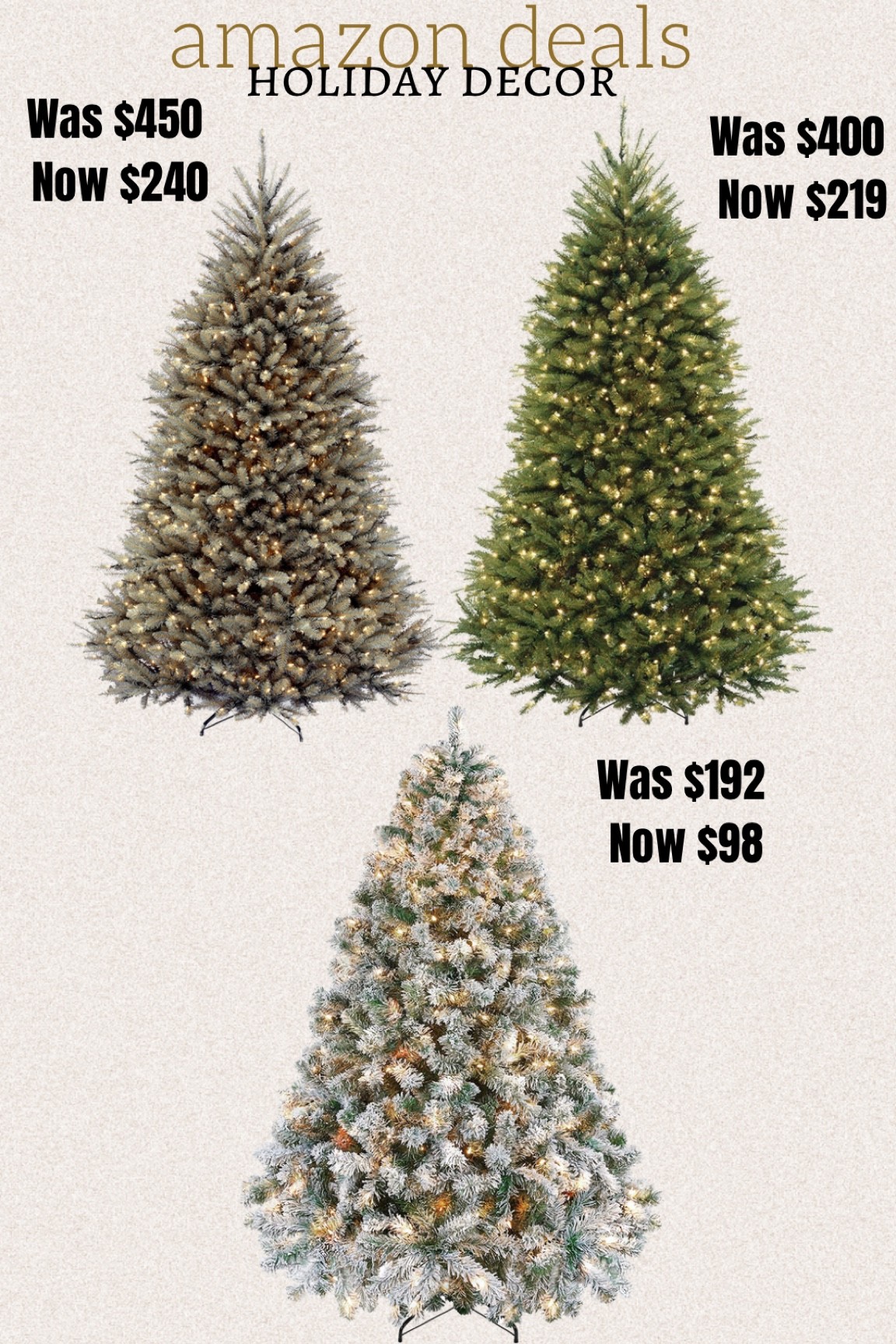 Amazon Christmas trees on sale, flocked pre lit Christmas tree on sale holiday decor on sale 

#LTKHoliday #LTKsalealert #LTKhome