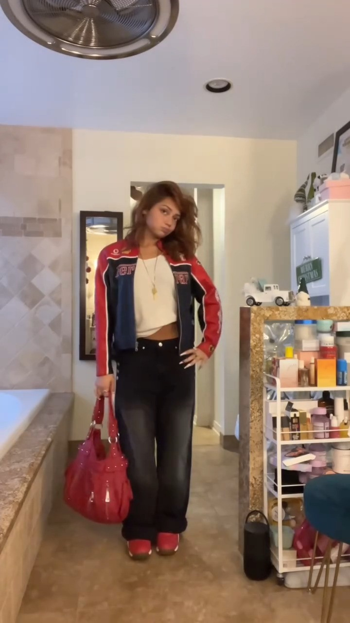 Linked some similar options for this jacket! You can find a lot of good Ferrari ones on Ebay or Depop 

 #LTKFindsUnder100 #LTKStyleTip #LTKShoeCrush