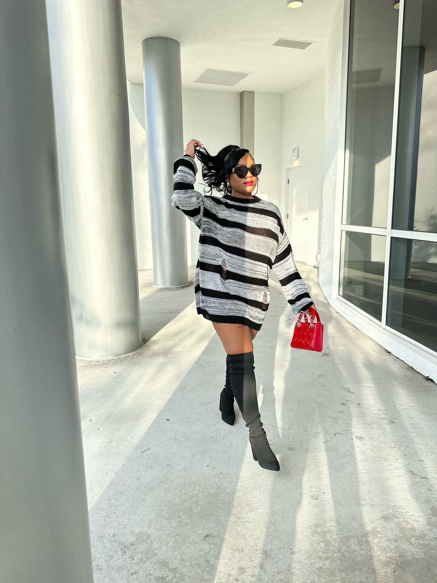 Sweater dress is perfect for fall and winter

#LTKstyletip #LTKunder100