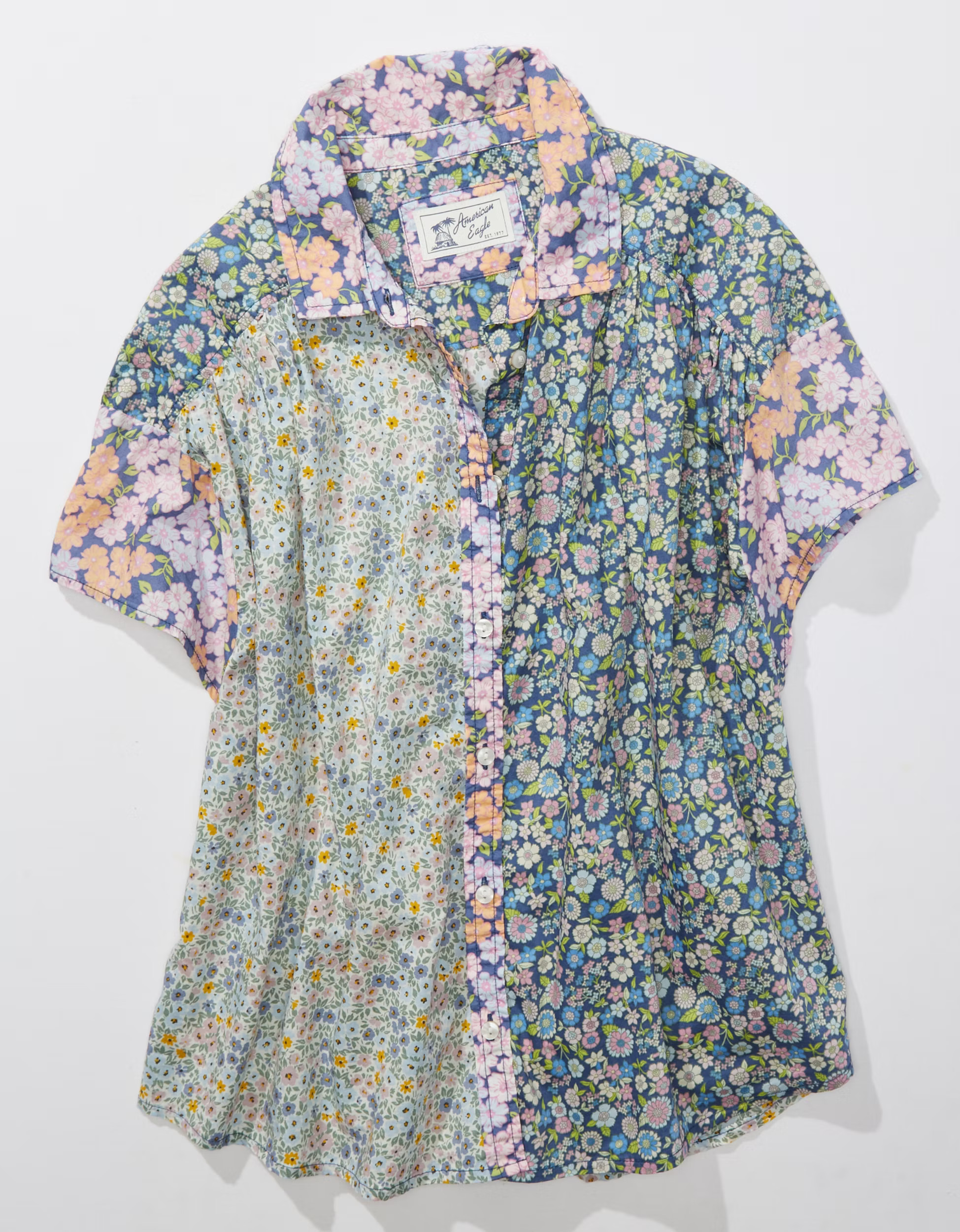 AE Oversized Resort Shirt | American Eagle Outfitters (US & CA)