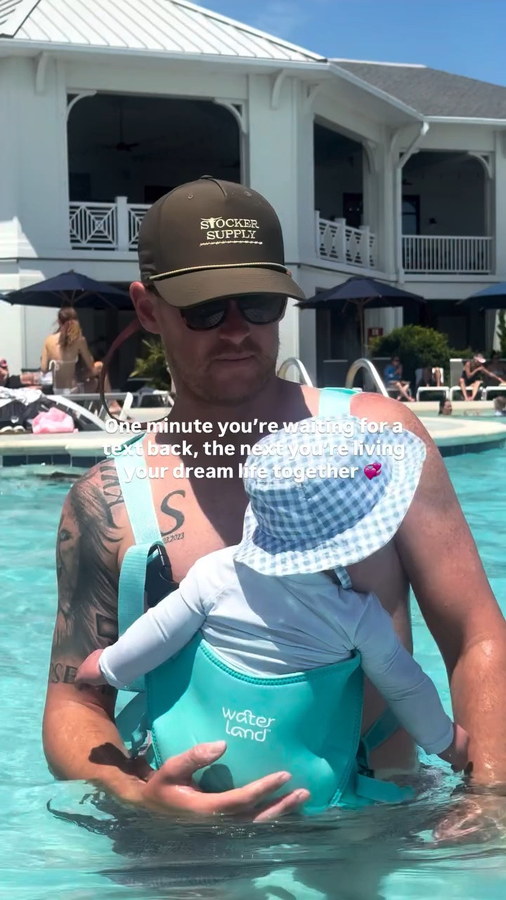 TYJ for this life 🩵💫

Comment “swim” and I’ll send you this waterproof baby carrier! 🪼🐬🌊

#ivf #dreamlife #husband
