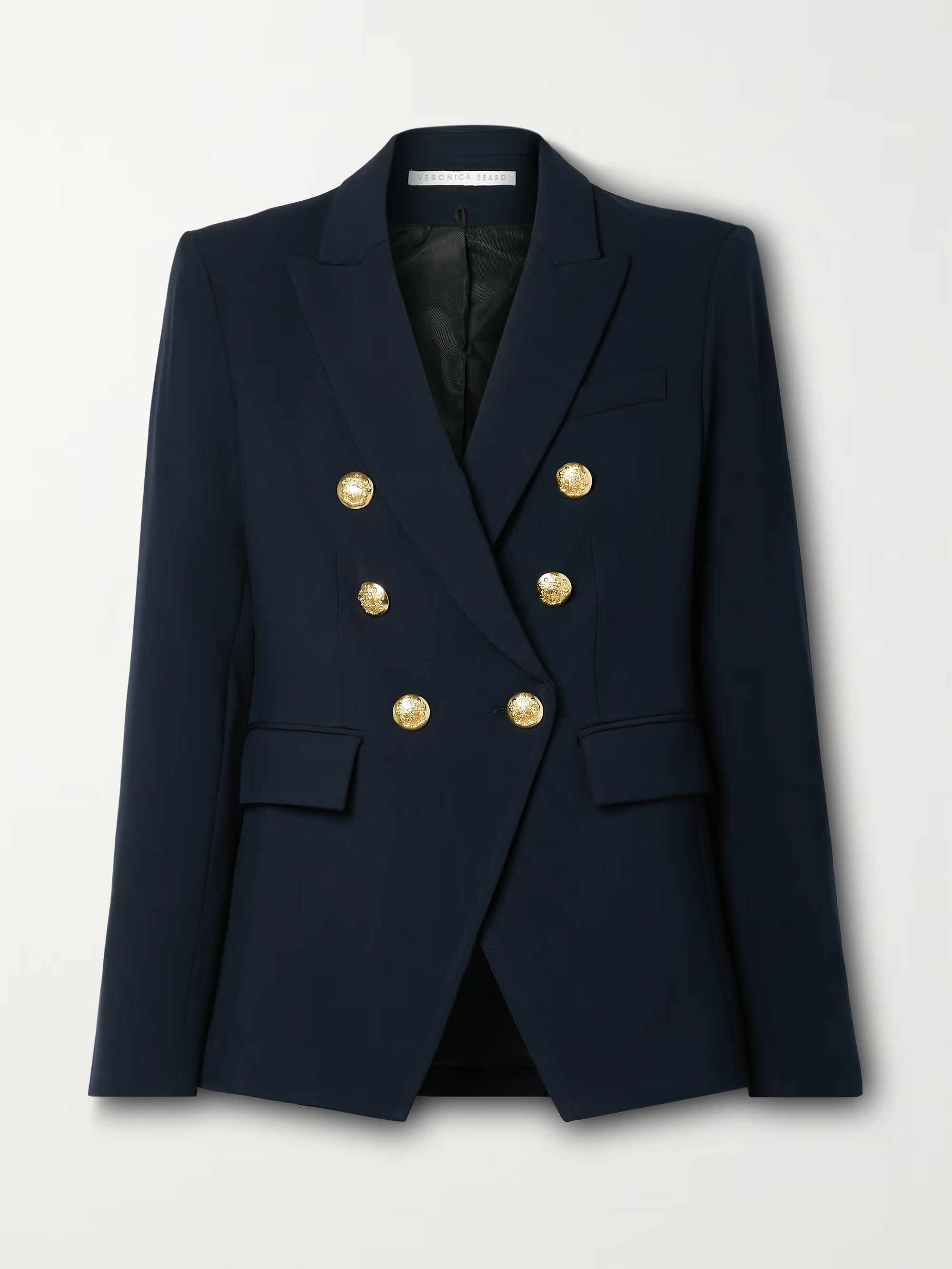 Miller Dickey double-breasted grain de poudre blazer | NET-A-PORTER (US)