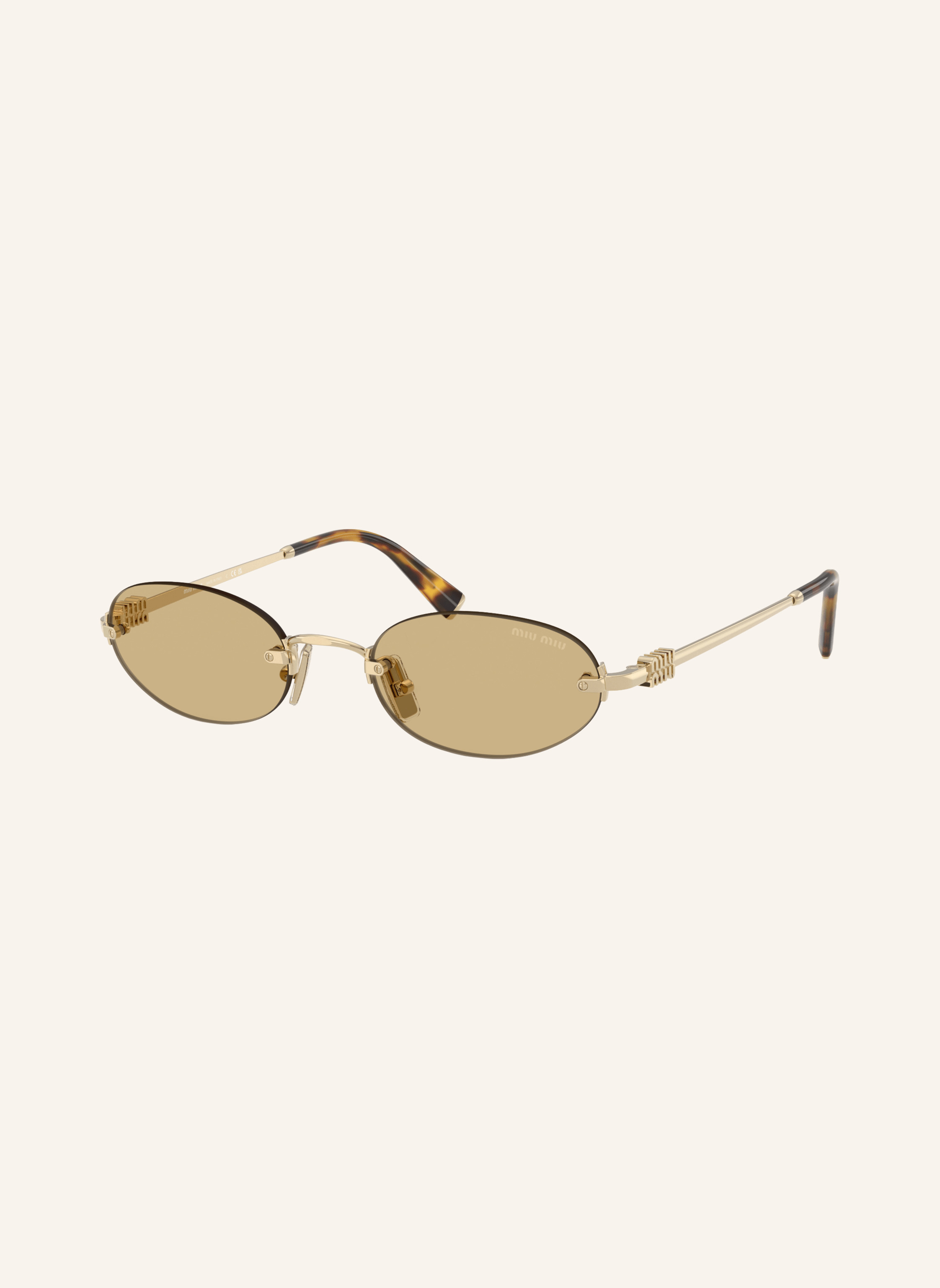 MIU MIU Sonnenbrille MU A54S in gold/ gelb | Breuninger (DACH)