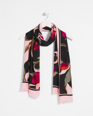 Orchid Print Oblong Scarf | Chico's