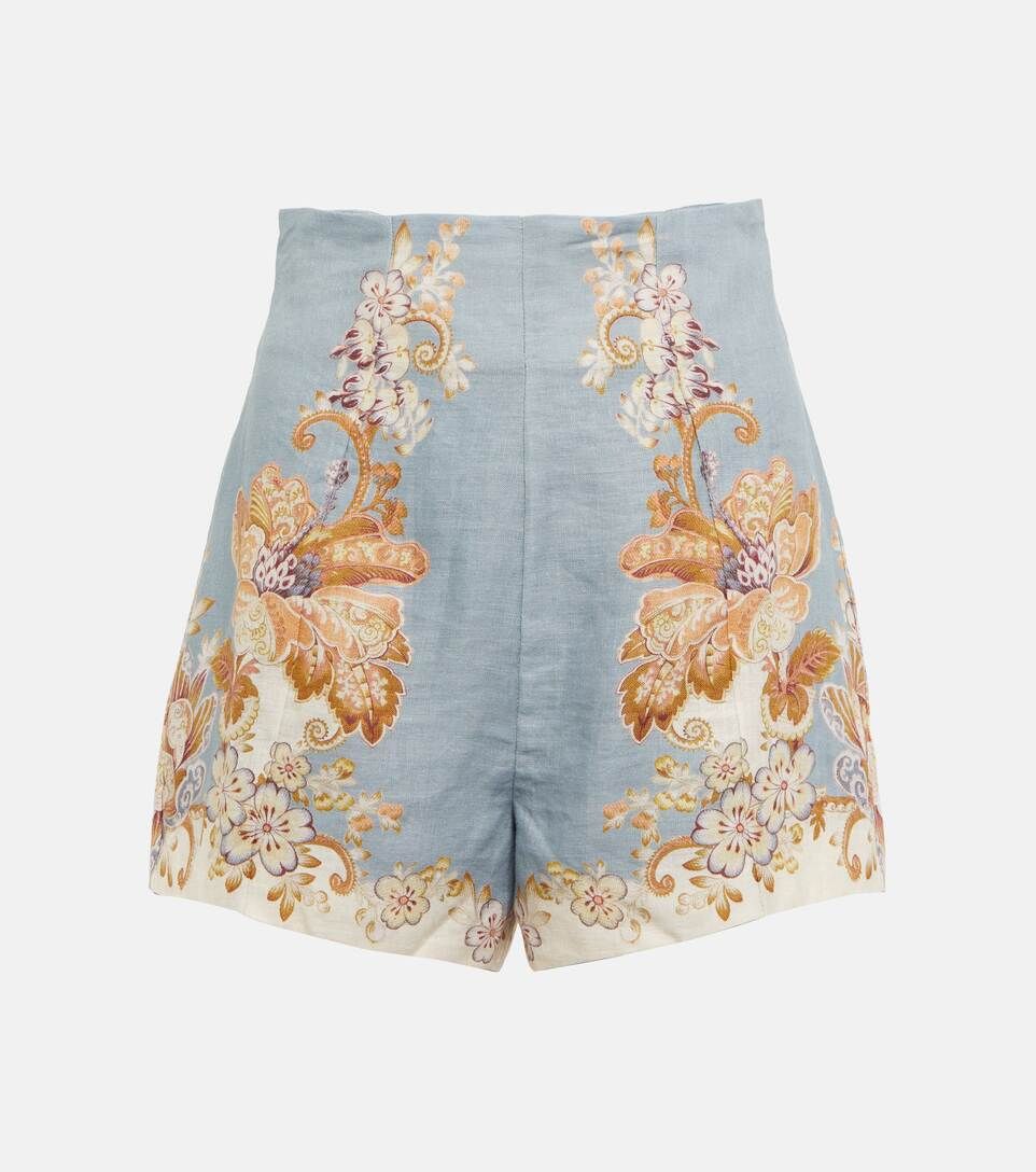 Blythe floral linen short | Mytheresa (US/CA)