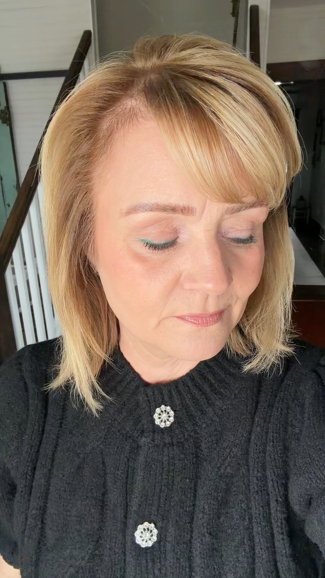 Friday Makeup Of the Day
Eyeliner in Hunter Green
Mascara in Green
Foundation in F5.
Lip color in soft twinkle

#LTKHoliday #LTKBeauty #LTKOver40