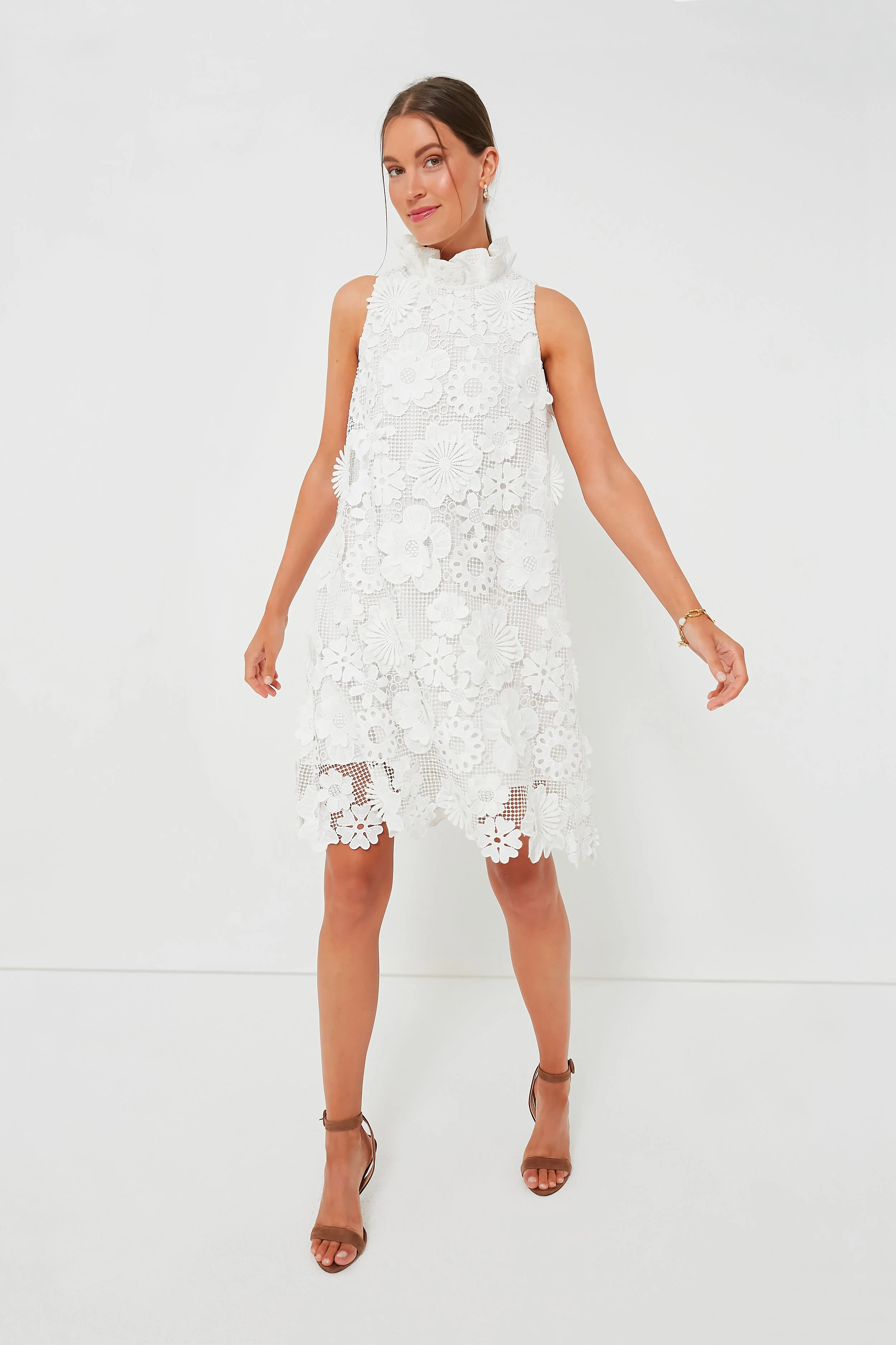 Blanc Guipure Lace Blythe Dress | Tuckernuck (US)