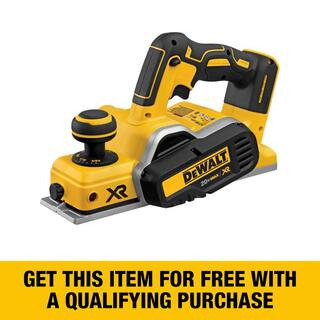 DEWALT 20V MAX XR Cordless Brushless 3-1/4 in. Planer (Tool Only) DCP580B - The Home Depot | The Home Depot