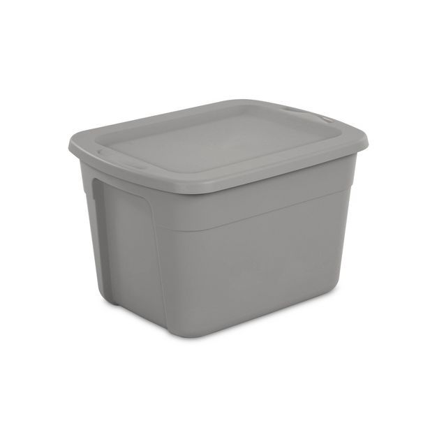 18gal Storage Tote Gray - Room Essentials&#8482; | Target