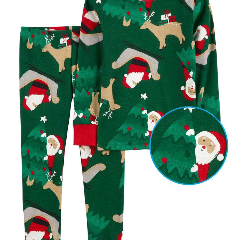 2-Piece Santa 100% Snug Fit Cotton PJs | Carter's
