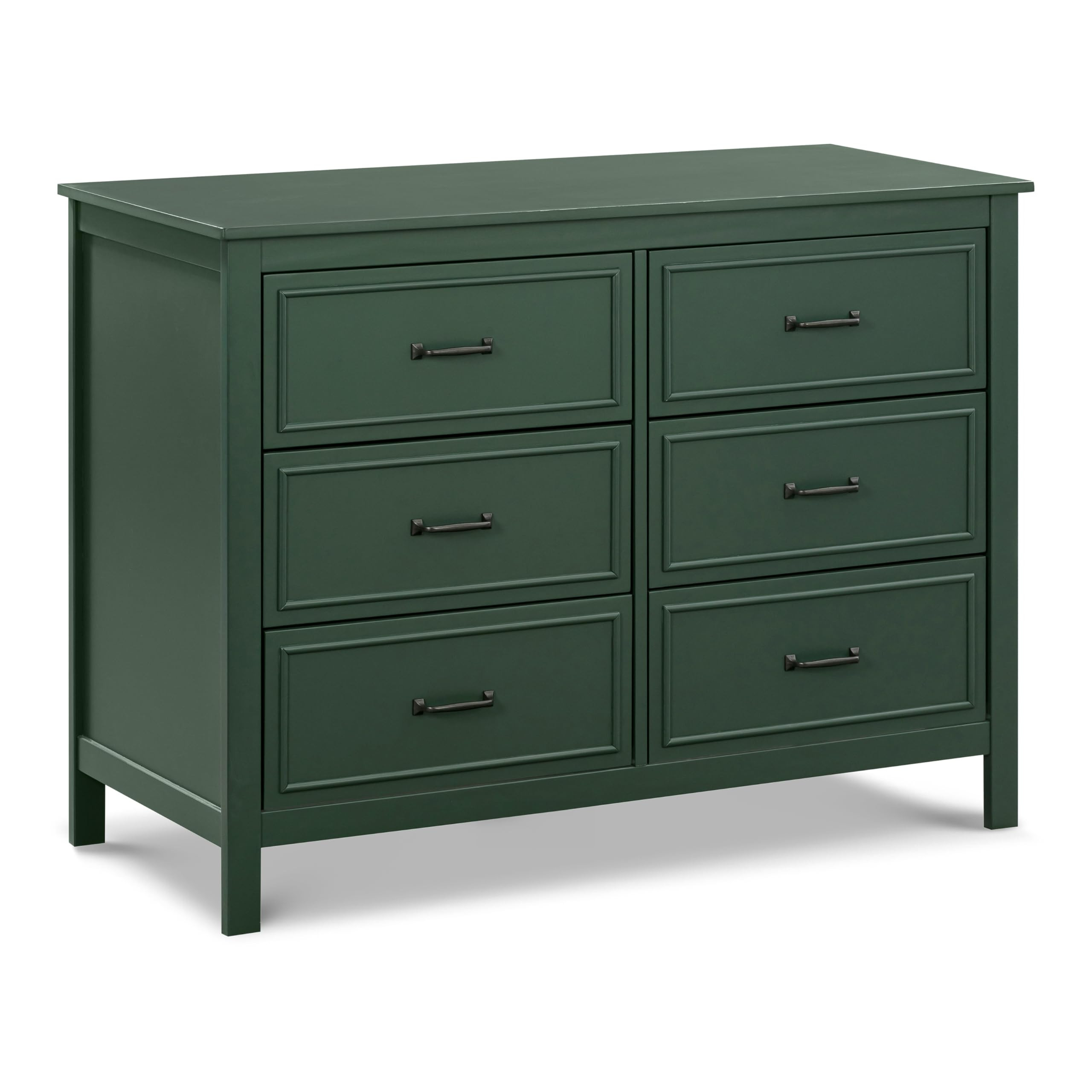 DaVinci Charlie 6-Drawer Double Dresser in Forest Green, GREENGUARD Gold Certified | Amazon (US)