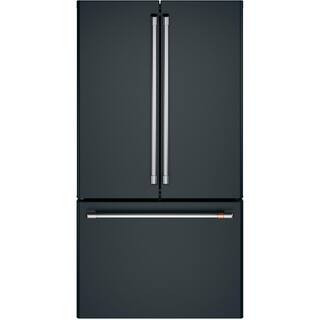 23.1 cu. ft. Smart French Door Refrigerator in Matte Black, Counter Depth and ENERGY STAR | The Home Depot