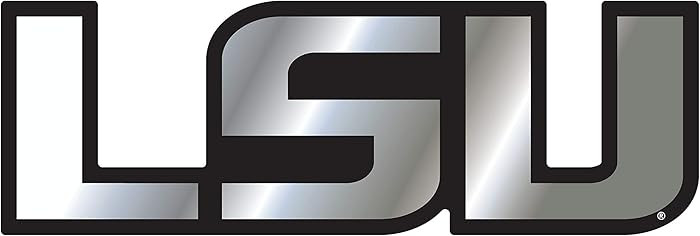 LSU Magnet (CHROME LSU MAGNET (3",6"), 6 in) | Amazon (US)