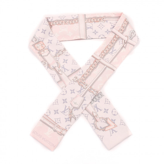 Silk Monogram Confidential Bandeau Light Pink | Fashionphile
