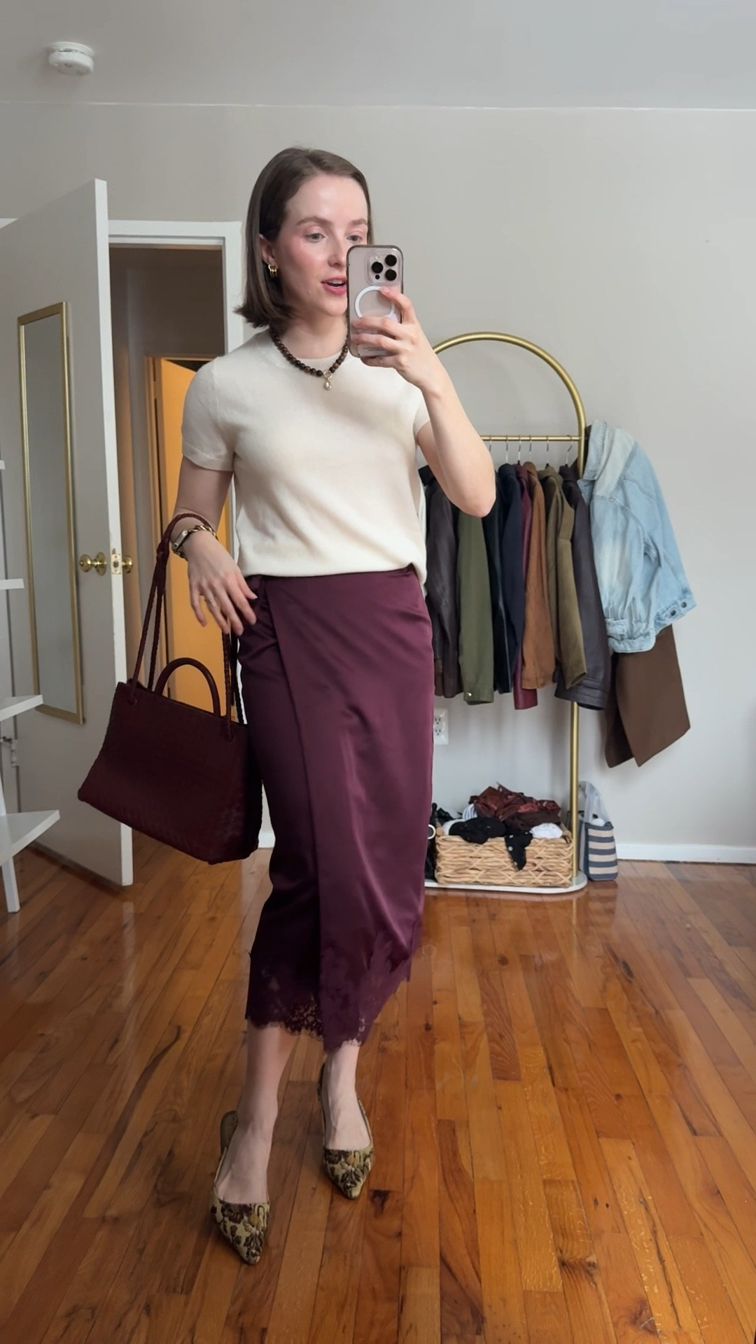 Satin lace wrap skirt & cashmere tee combo for work!
Xs petite shirt small tee


#LTKSaleAlert #LTKPetite #LTKWorkwear