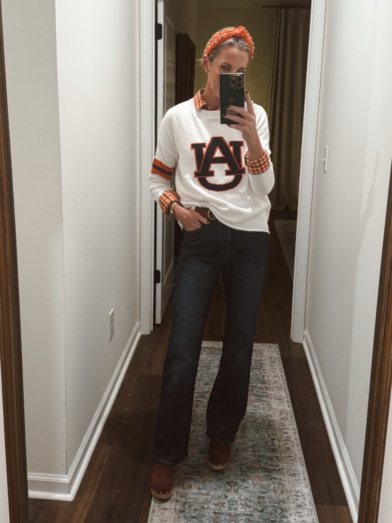 Today’s Friday ootd is my Fave Newport knit sweater (find sweater linked on their site) over a JCrew Factory plaid top (linked). Walmart jeans under $30. 

#LTKWorkwear #LTKStyleTip #LTKOver40