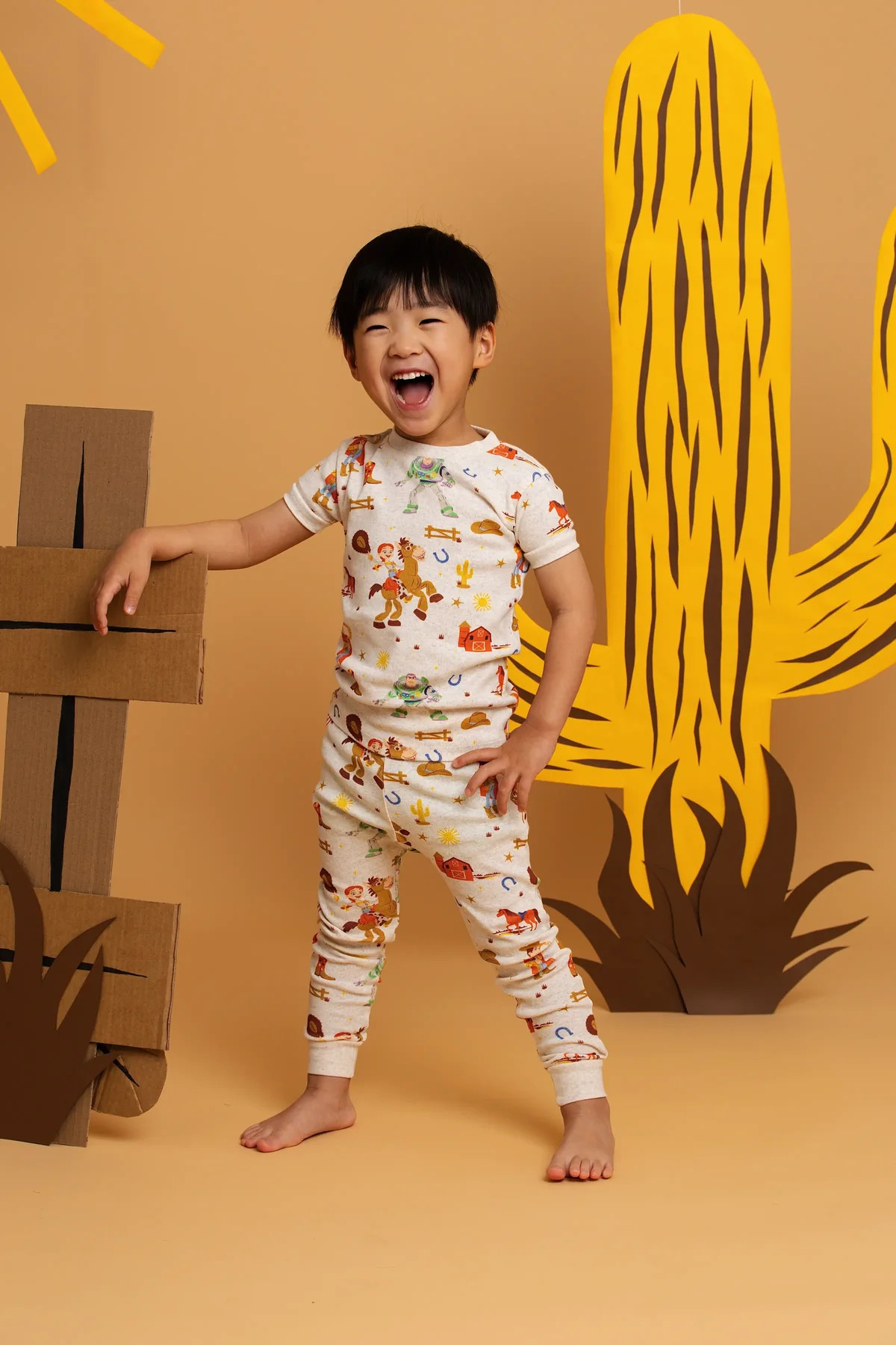 Short Sleeve Two-Piece Pajama Set - Organic Baby, Toddler, & Kids Clothes - Monica + Andy | Monica + Andy