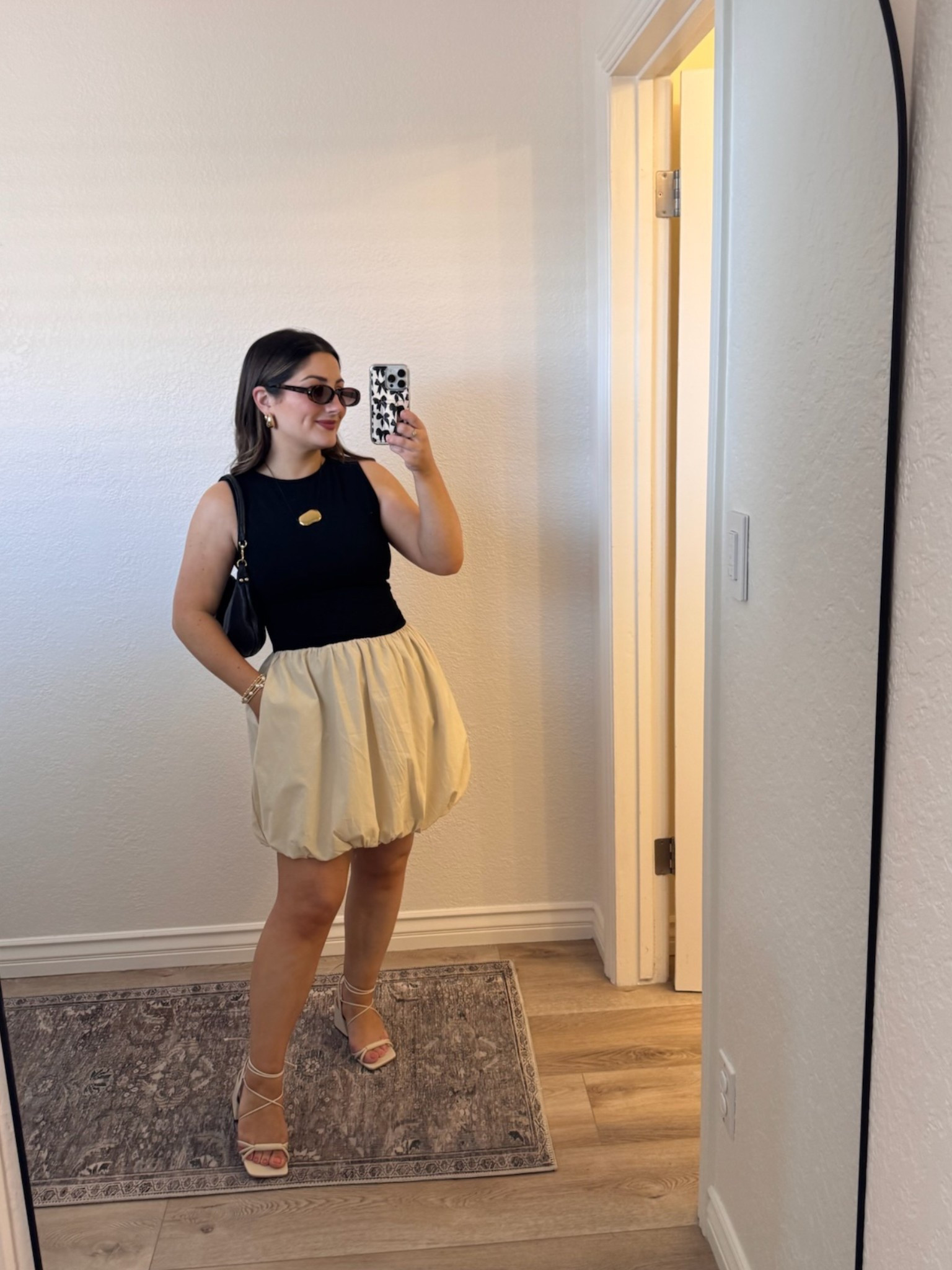 Petite friendly bubble dress! 

Love the drop waist and color blocking! Also available in solid colors! 

Size small 
(5'0" 140lbs) 

Date night, cocktail party dress, bridal shower guest dress, brunch outfit 

#LTKStyleTip #LTKFindsUnder50 #LTKPetite