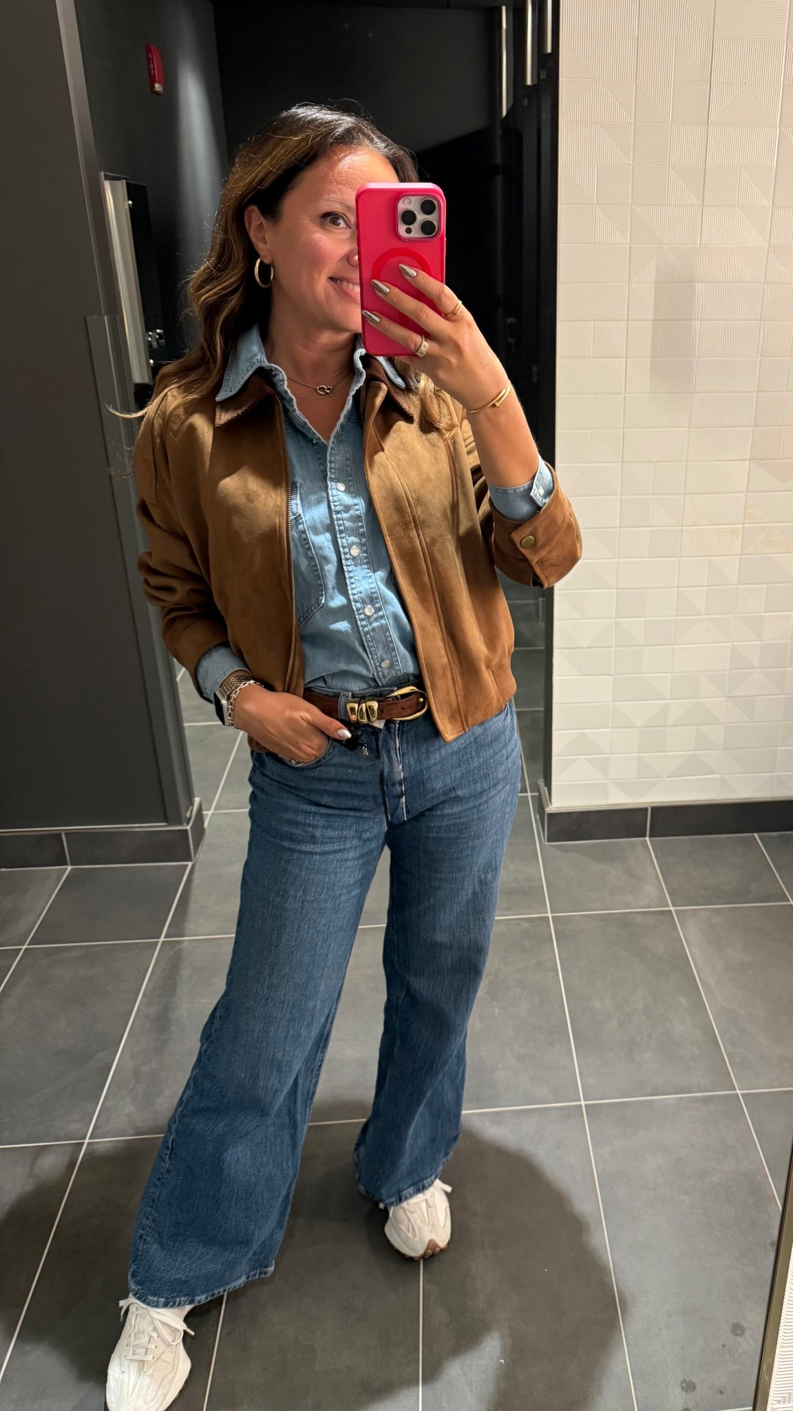 Denim on denim, with a touch of western-I DIG! #LTKfall #LTKbrownanddenim

#LTKFindsUnder50 #LTKSeasonal #LTKFindsUnder100