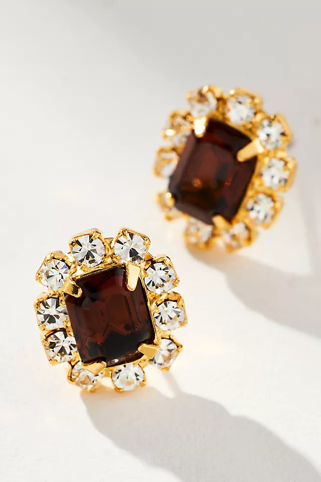 Crystal Petite Stud Earrings | Anthropologie (US)