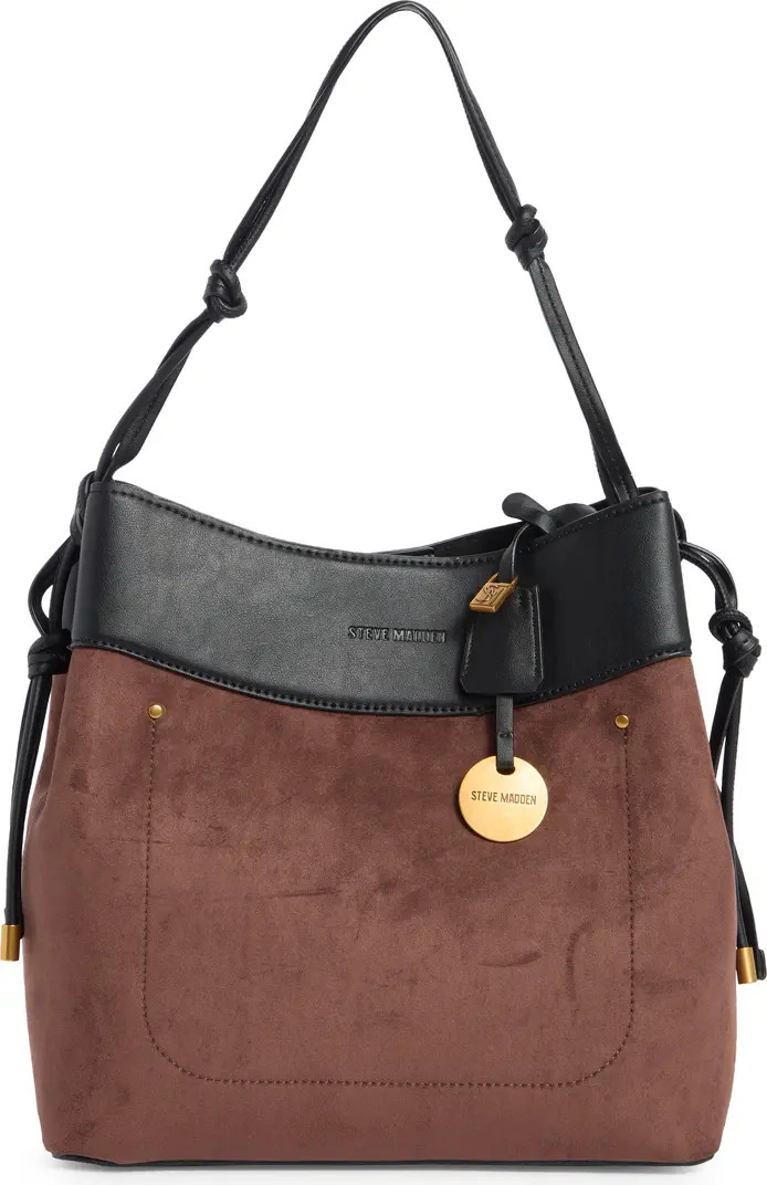 Steve Madden Opal Mixed Media Hobo Bag | Nordstromrack | Nordstrom Rack