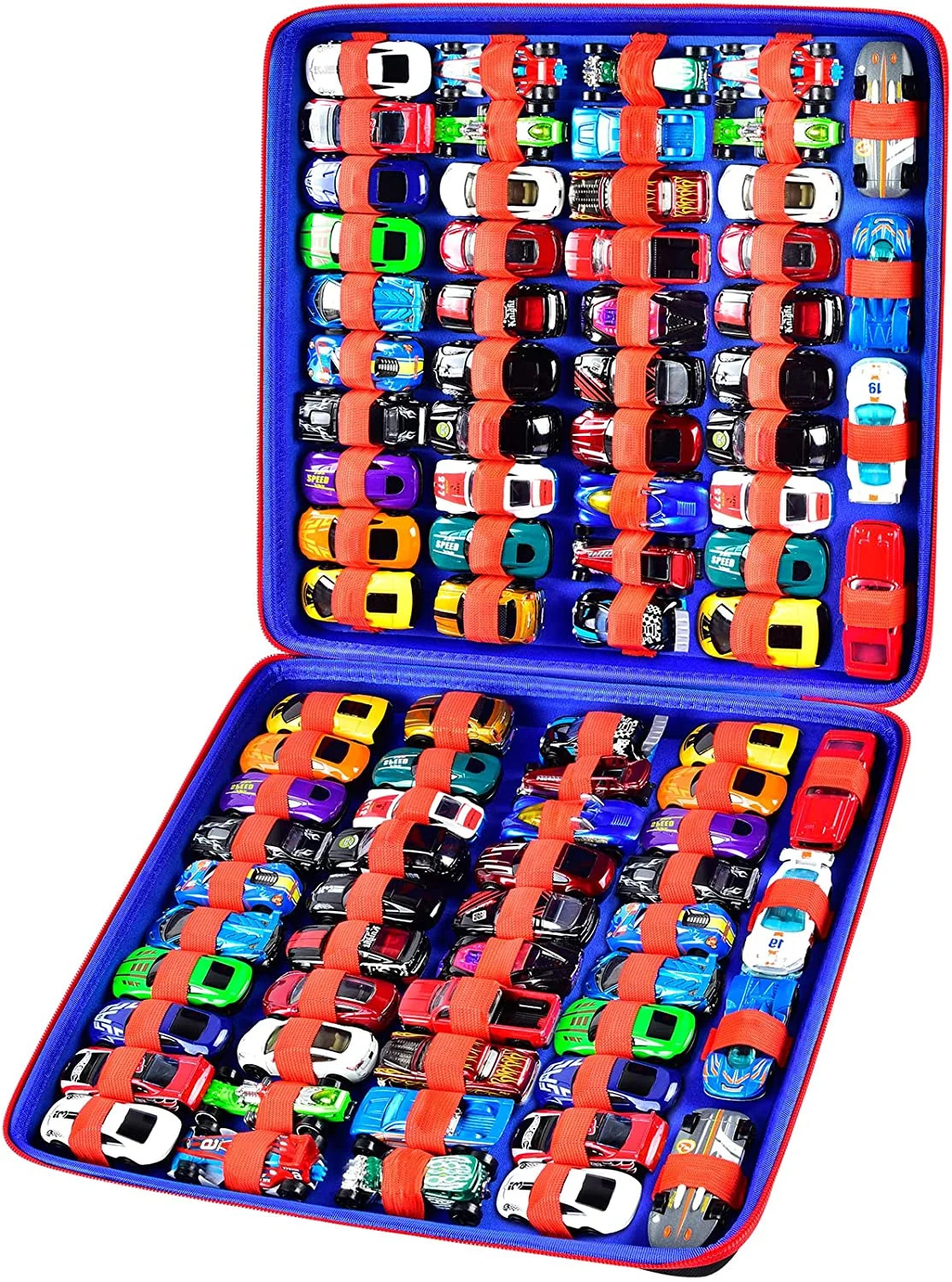 COMECASE 88 Toy Cars Storage Organizer Case for Matchbox Car (Black Box Only) | Walmart (US)