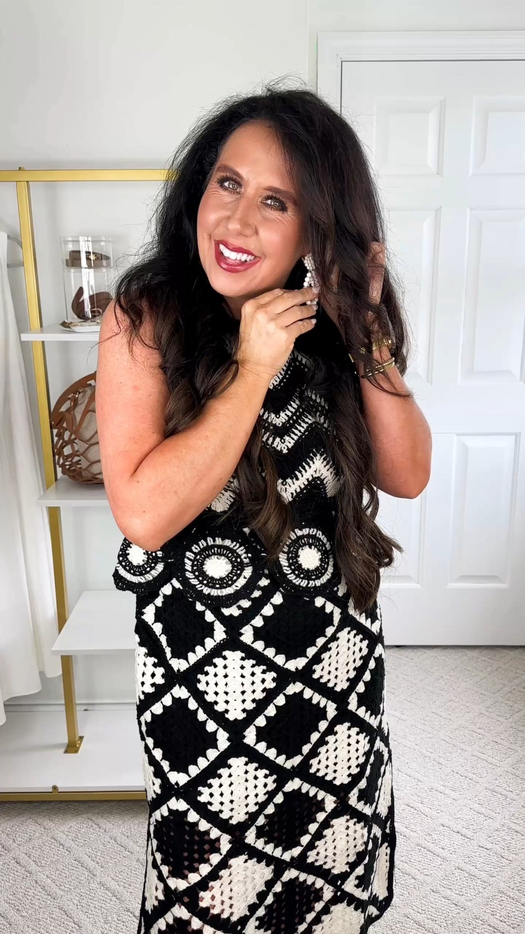 Black & white crochet mix midi dress
Limited edition from Cato! $44
The best fit & quality for an amazing price tag! 

#LTKSeasonal #LTKFindsUnder100 #LTKFindsUnder50
