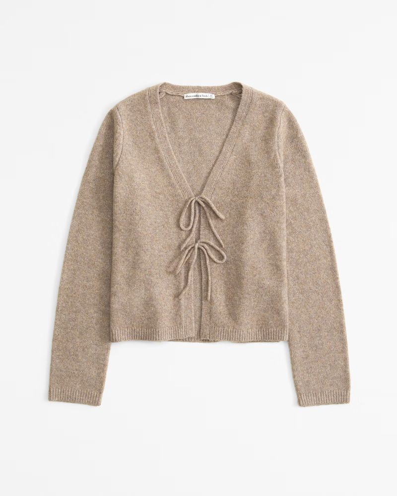 Tie-Front Cardigan | Abercrombie & Fitch (US)