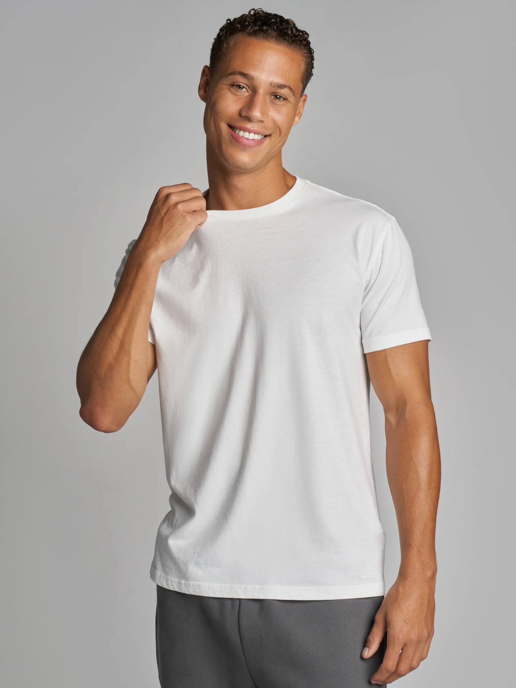Comfrt Basic Lightweight Tee Shirt | Snow | 2X | Comfrt