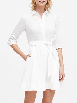 Poplin Shirt Dress | Banana Republic (US)