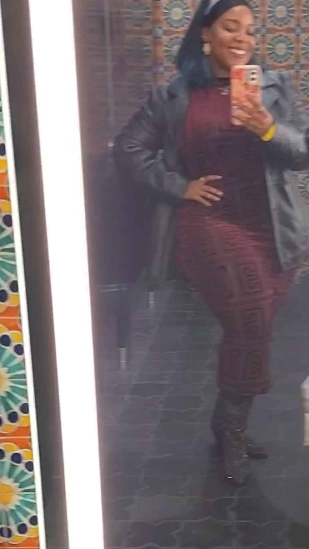 I'm not wearing my New Year's Eve dress just one time in the year, I'm pairing this dress with different items from my closet throughout the winter too. Here's some stylish winter outfit inspo of a leather jacket + velvet dress + edgy western cowboy boots!❄️👏🏾

#LTKSeasonal #LTKMidsize #LTKootd