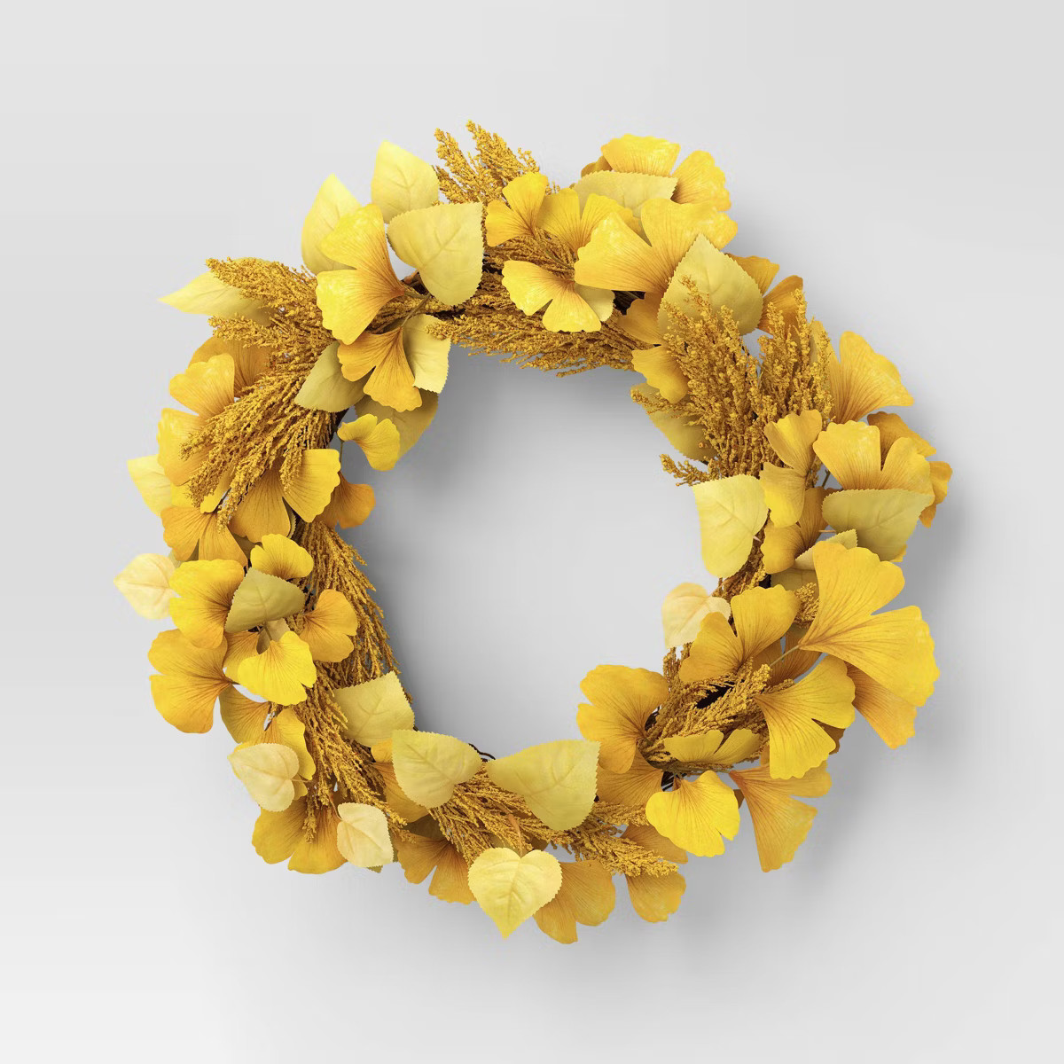 Goldenrod Mix Fall Wreath - Threshold™ | Target