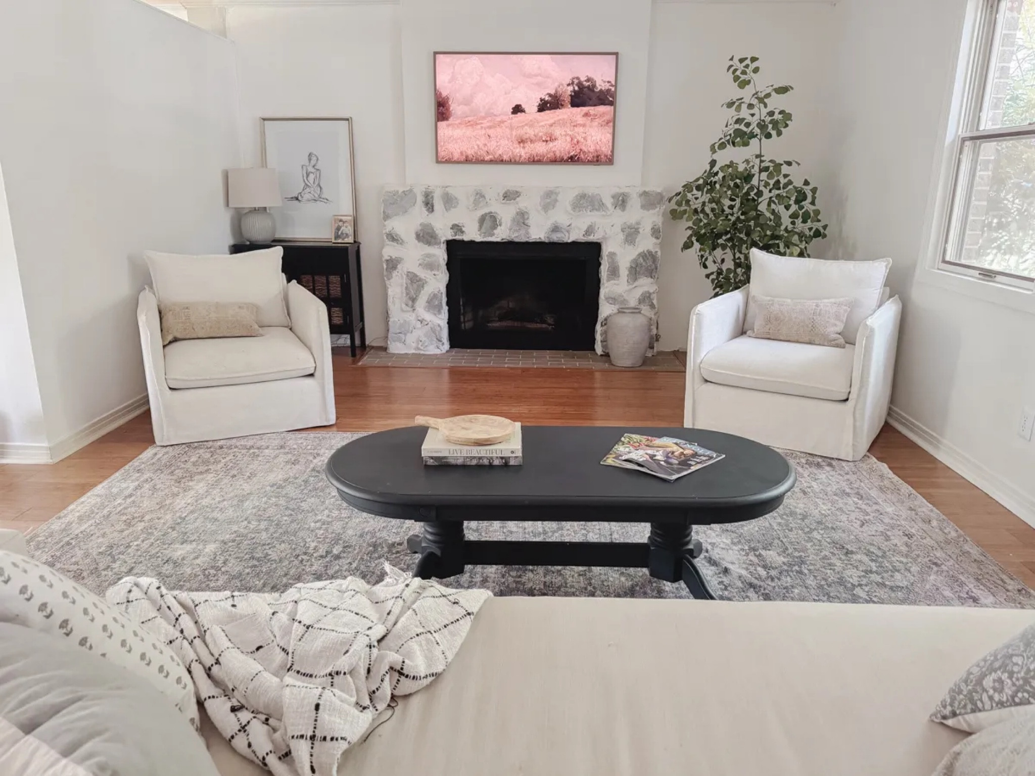 Our living room decor
Pottery barn couch
York sofa
Loloi rug
Accent chairs

#LTKHome