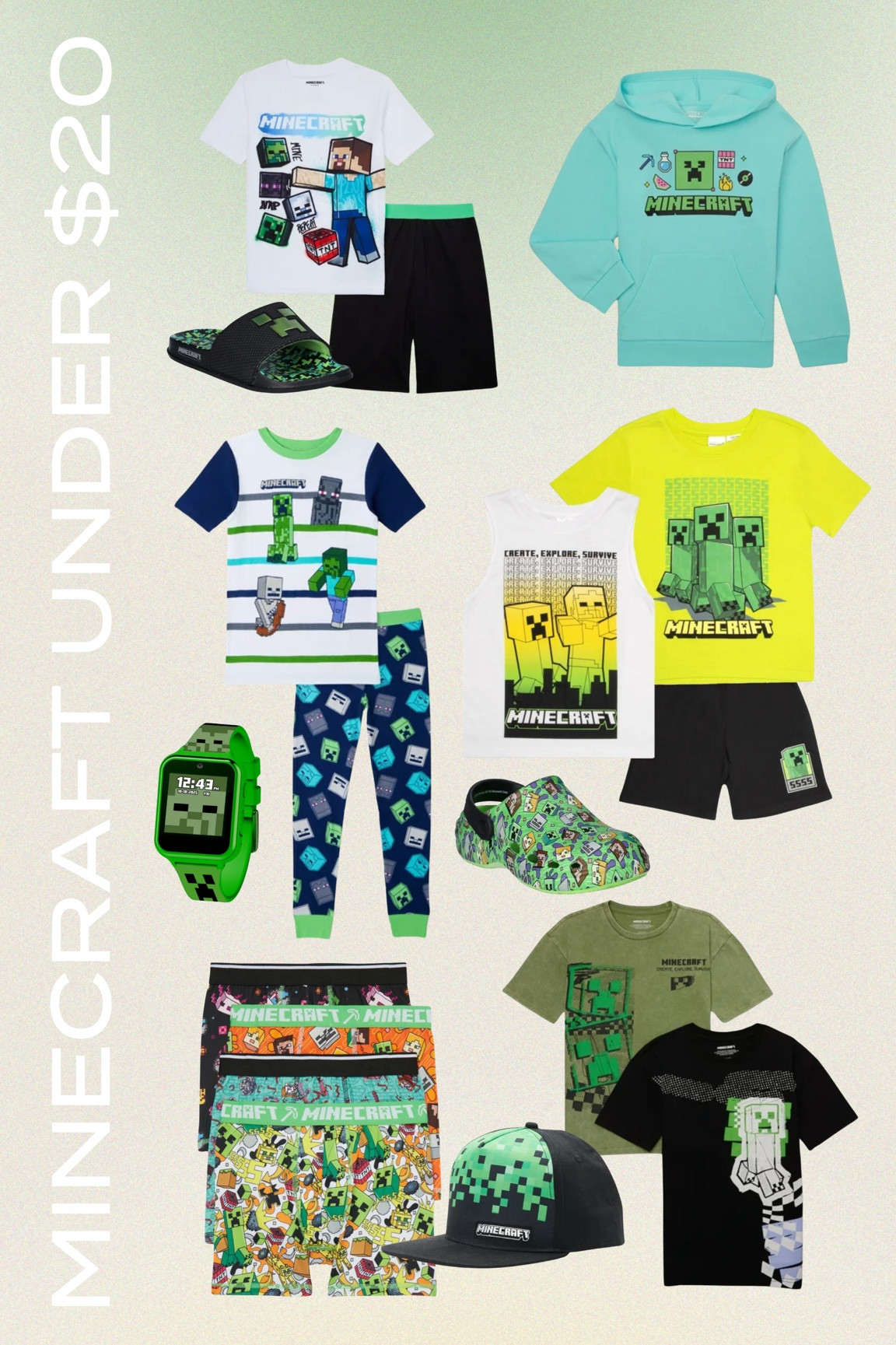 Minecraft gear from Walmart!

#walmartpartner @walmart 

#LTKkids #LTKfindsunder50