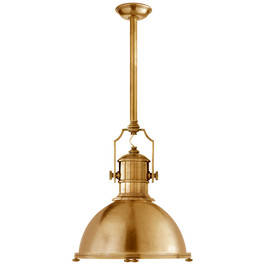 Country Industrial Large Pendant | Visual Comfort