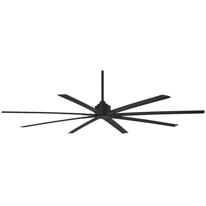 84" Xtreme 8 - Blade Outdoor Standard Ceiling Fan with Remote Control | Wayfair North America