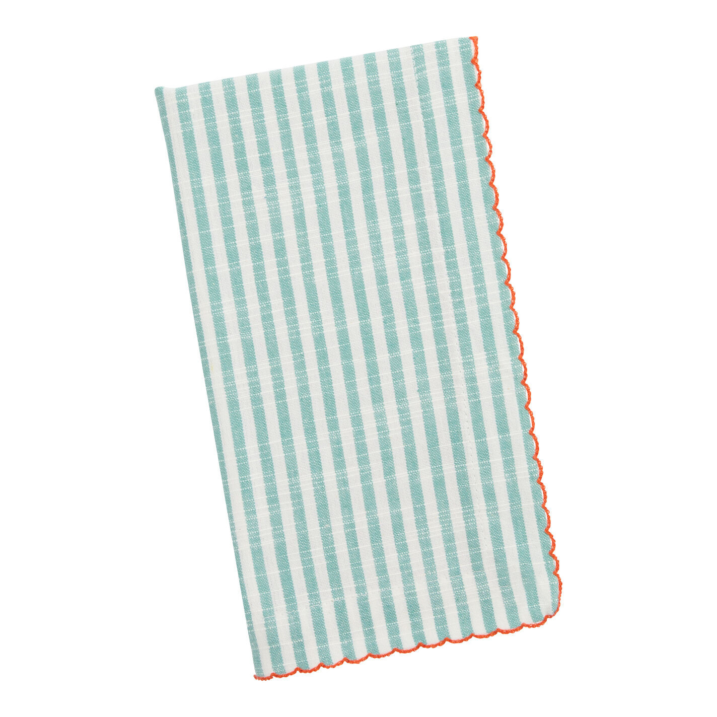 Dainty Stripe Picot Napkin Set of 2 | World Market