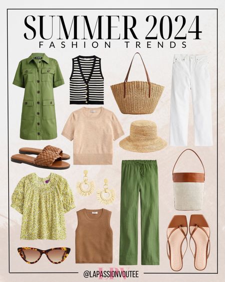 Summer 2024 is all about channeling your inner fashionista with trends that radiate confidence and charisma. Whether you're lounging poolside or hitting the city streets, stay ahead of the curve with fresh styles that capture the essence of the season. Embrace the heat with bold choices and standout pieces!

#LTKstyletip #LTKSeasonal