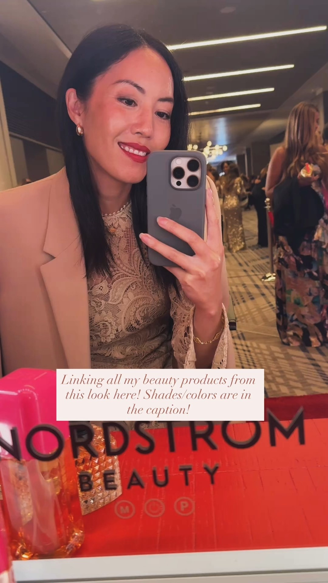 Everything I have on my skin and face:

- Barbara Sturm Anti-aging Cream
- Supergoop Unseen Sunscreen
- Foundation: 5.75
- concealer: 4
- eyeshadow palette: warm neutrals
- cheeks: Brûlée highlight stick
- cheeks: petal blush stick
- illuminator: peau de peche 
- brows: taupe
- eyeliner: black
- lips: ma biche 

#LTKBeauty