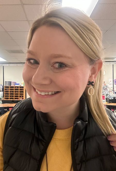 Earrings are my new statement piece! Recently, I started to learn that it’s not just what clothes you wear but it is actually how you style the outfits you wear. I used to always style my simple tops with a bold chunky necklace back in college. Now, to find a more trendy way to style my outfits. 

#LTKworkwear #LTKstyletip