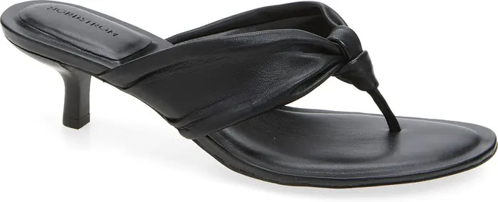 Nordstrom Selene Kitten Heel Flip Flop (Women) | Nordstrom | Nordstrom